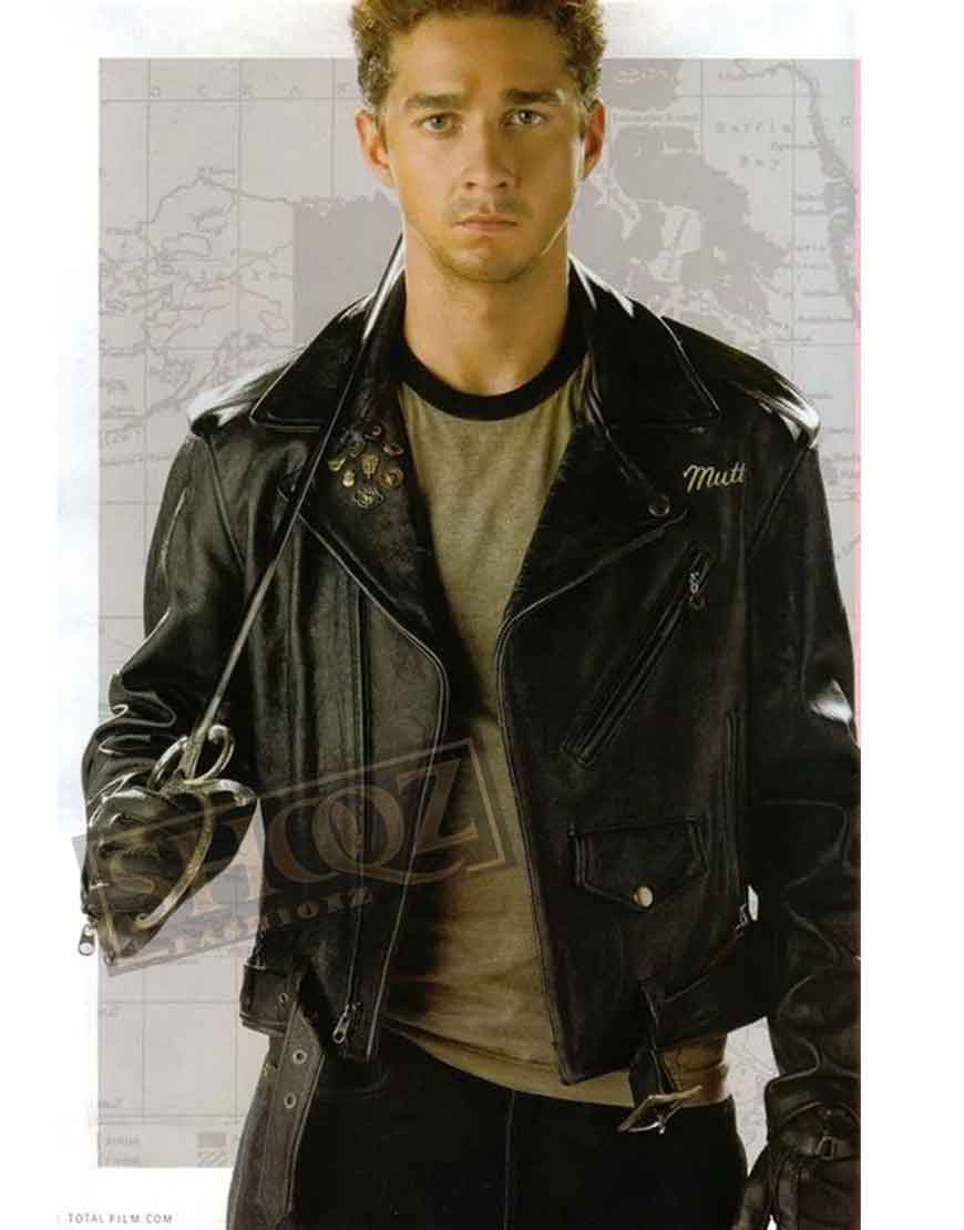 Indiana Jones 4 Shia Labeouf Leather Jacket